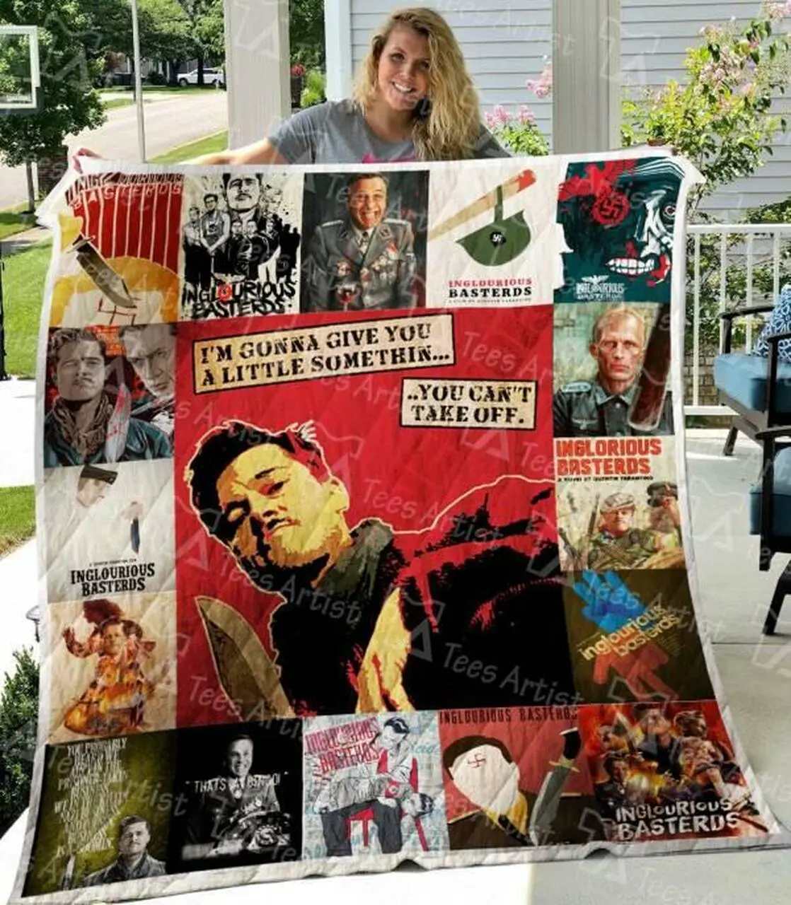 Inglourious Basterds Quilt Blanket M140629 Quilt and Home Decor