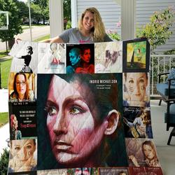 Ingrid Michaelson Albums Quilt Blanket For Fans Ver 17 and Home Decor