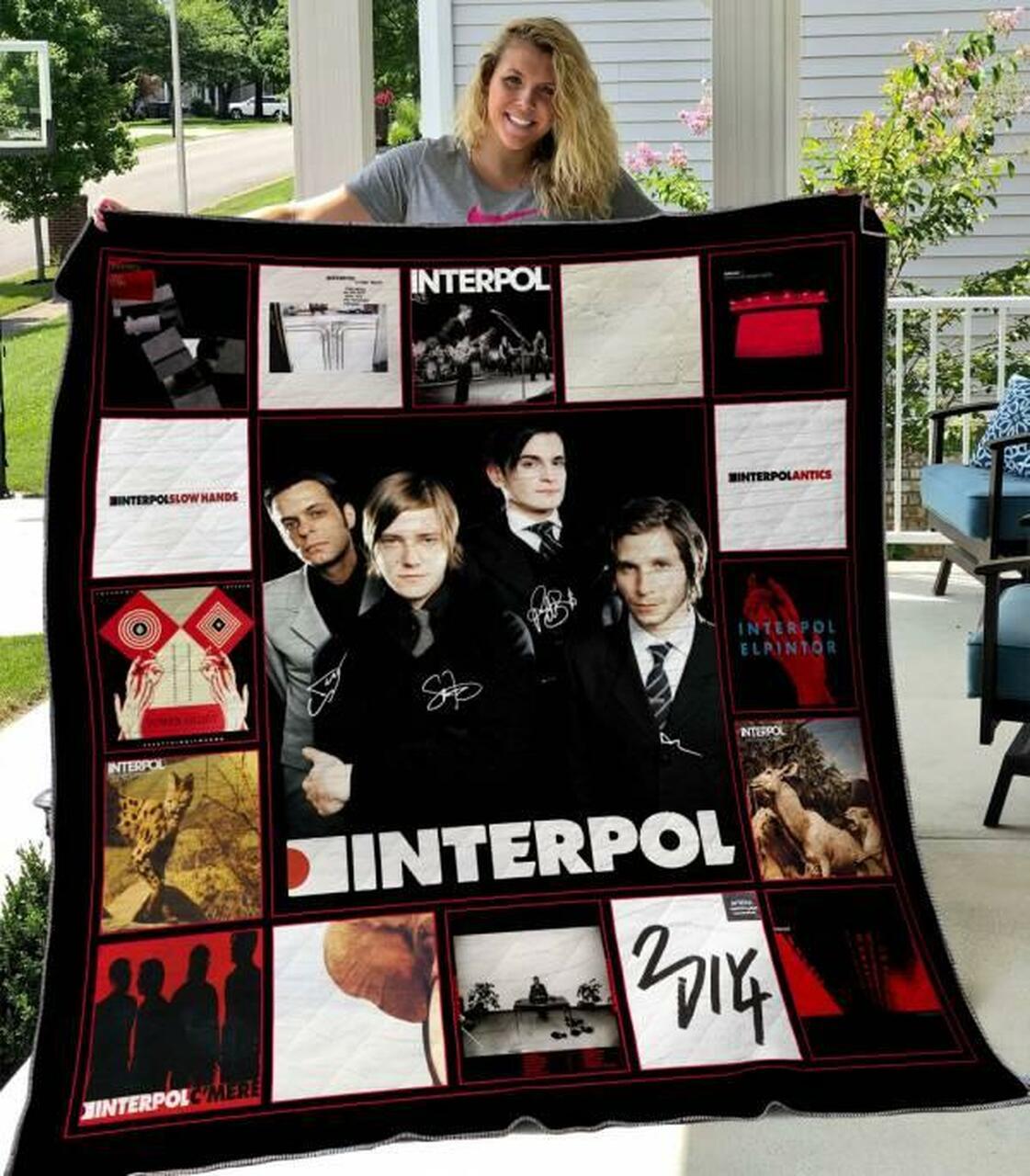 Interpol Quilt Blanket Hvt050609 Quilt and Home Decor
