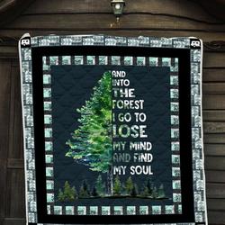 Into The Forest Quilt Ldh and Home Decor