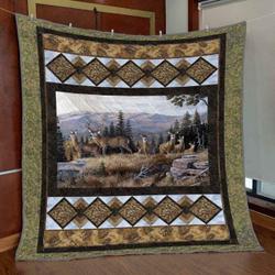 Into The Wild Quilt Blanket Ylt6  Quilt and Home Decor