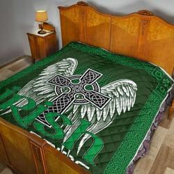 Irish Pride C1 JJI91 Awesome 3D Customized Quilt Hip and Home Decor