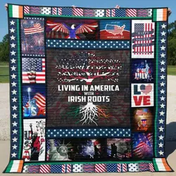 Irish Roots Quilt Blanket  Quilt and Home Decor