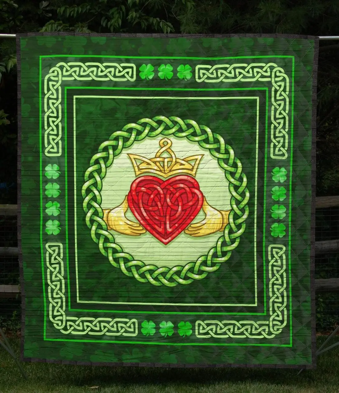 Irish Ye 3D Personalized Customized Quilt Blanket 699 and Home Decor