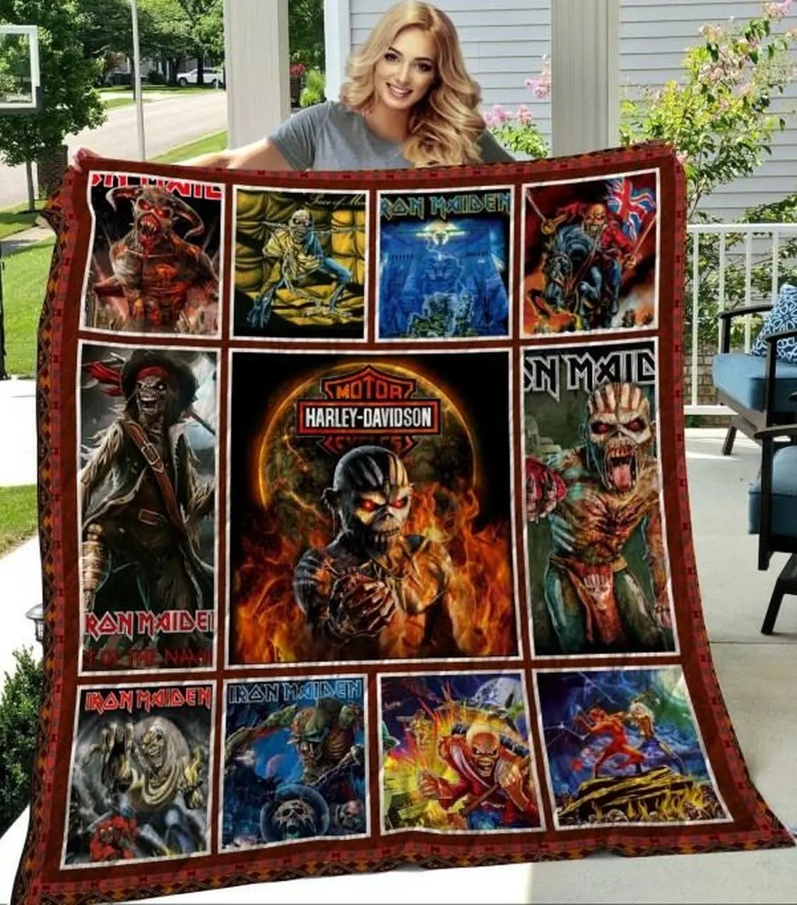 Iron Hd Quilt Blanket Beeqt5084 Quilt and Home Decor