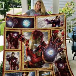Iron Man Quilt and Home Decor