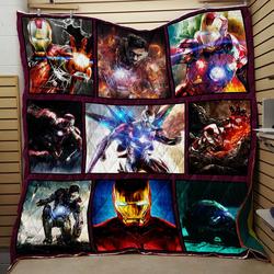 Iron Man Superhero Fabric Quilt and Home Decor