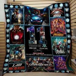 Ironman Avengers Blanket Th10072019 Quilt and Home Decor