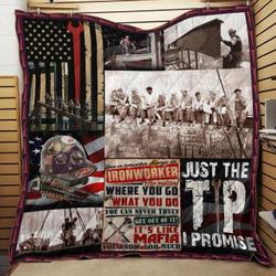 Ironworker Awesome Quilt Pce and Home Decor