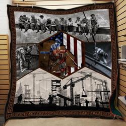 Ironworker Quilt Asx and Home Decor
