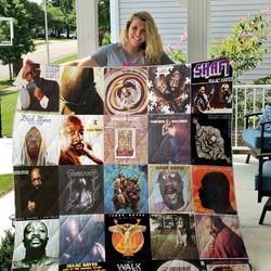Isaac Hayes Quilt Blanket and Home Decor