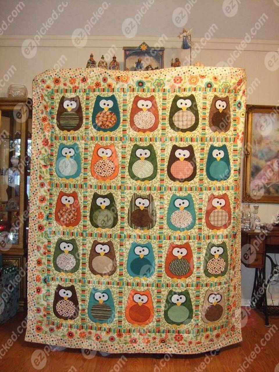 It S Owl Good Quilt Blanket Yct8 Quilt and Home Decor