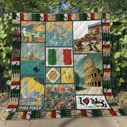 Italy Vb110622 Quilt Blanket and Home Decor