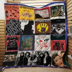 J Geils Band Quilt Blanket and Home Decor