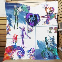 Jack And Sally Quilt 70 80 and Home Decor