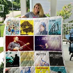 Jack Johnson Albums Quilt Blanket 02 and Home Decor