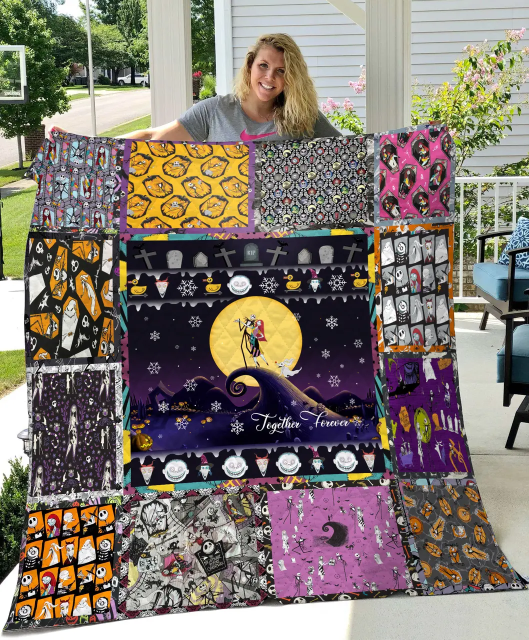 Jack Love Together Forever Quilt and Home Decor