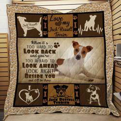 Jack Russell Blanket  Quilt and Home Decor