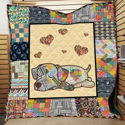 Jack Russell Lnny Quilt Blanket  Quilt and Home Decor