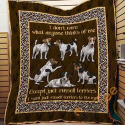 Jack Russell Terrier 09 Blanket TH10072019 Quilt and Home Decor