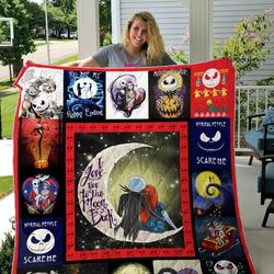 Jack Skellington Quilt Blanket 0481 and Home Decor