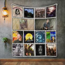 Jackson Browne Album Covers Quilt Blanket and Home Decor
