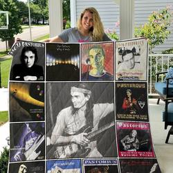 Jaco Pastorius Quilt Blanket and Home Decor
