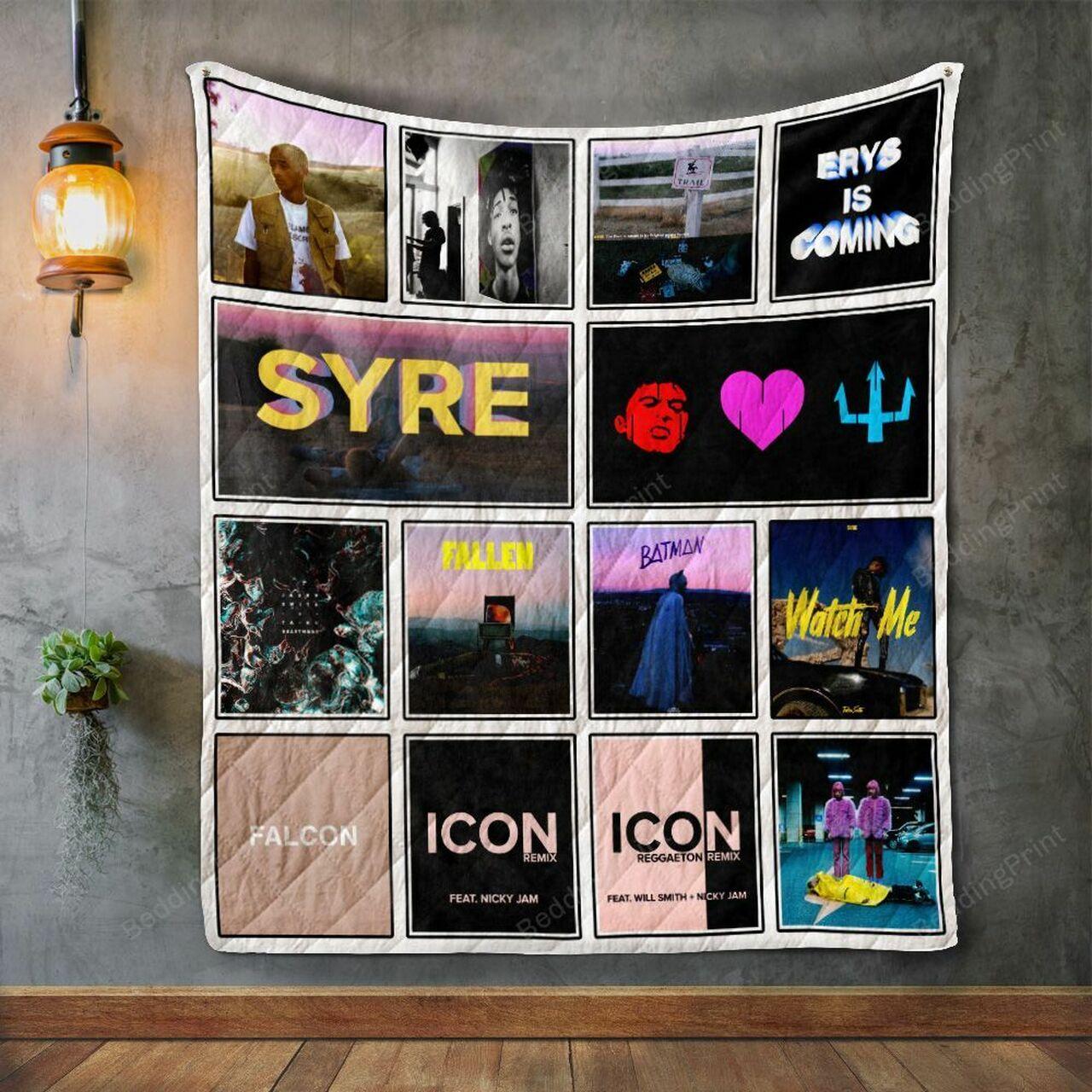 Jaden Smith Album Covers Quilt Blanket and Home Decor