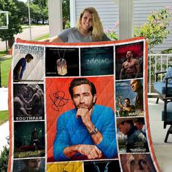 Jake Gyllenhaal Plus Size Quilt Blanket 02 and Home Decor
