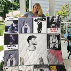 James Arthur Quilt Blanket and Home Decor