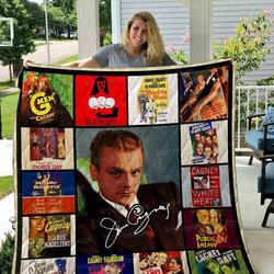 James Cagney Quilt Blanket 01 and Home Decor