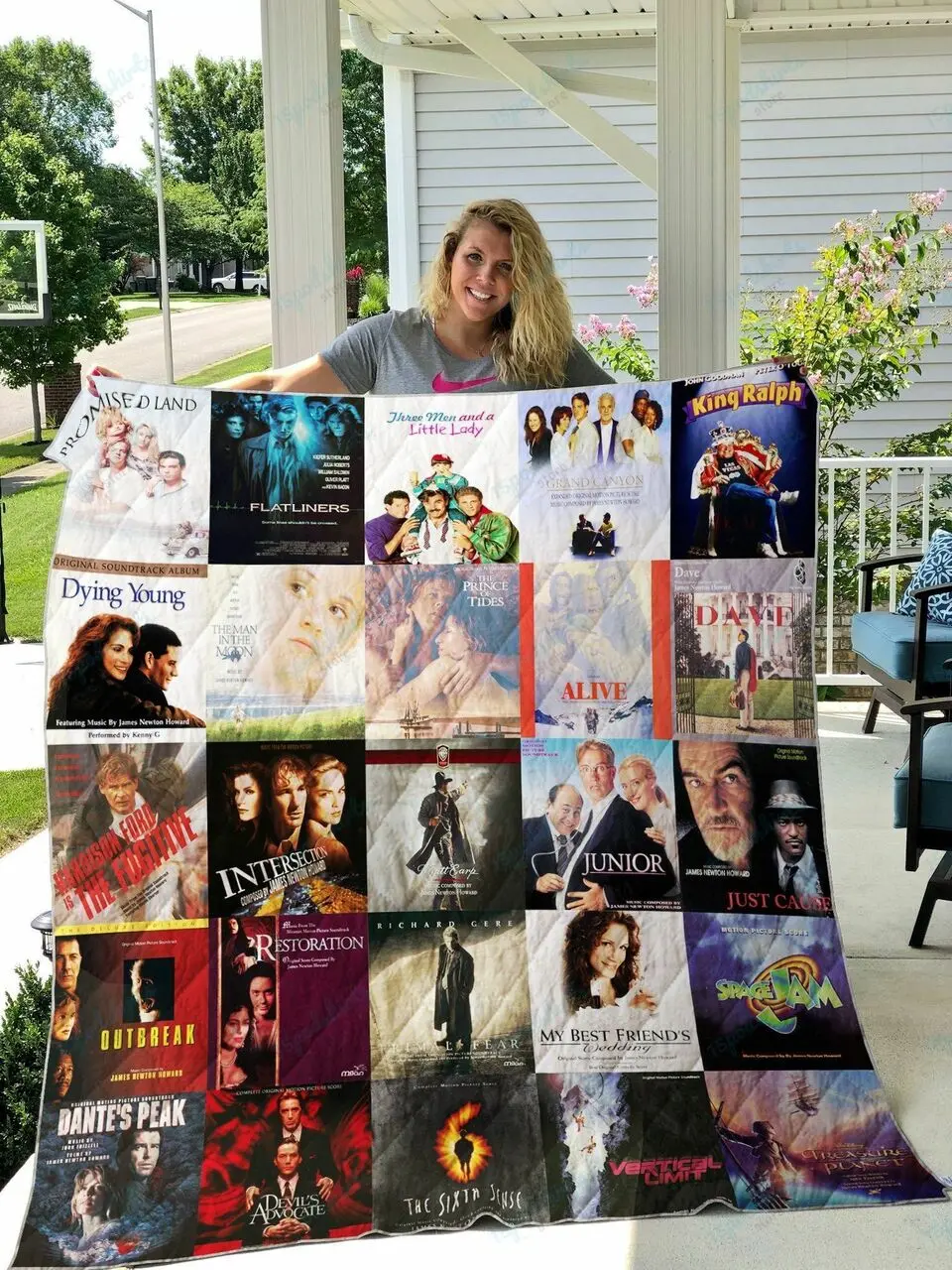 James Newton Howard Quilt Blanket and Home Decor