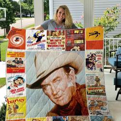 James Stewart Blanket Ha0910 Style 3 Quilt and Home Decor