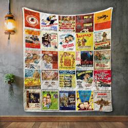 James Stewart Quilt Blanket and Home Decor