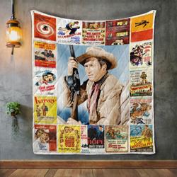 James Stewart Style 3 Quilt Blanket and Home Decor