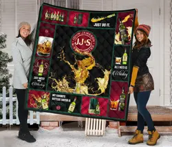 Jameson Irish All I Need Is Whisky Gift Idea Quilt and Home Decor