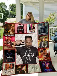 Jamie Foxx Quilt Blanket 01 and Home Decor