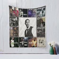 Jamie Foxx Quilt Blanket and Home Decor