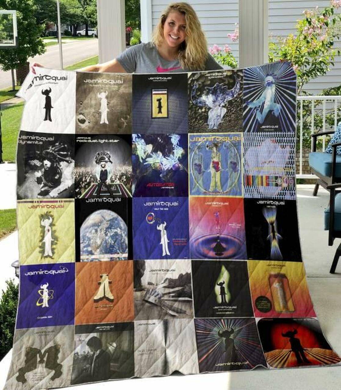 Jamiroquai Quilt Blanket M110636 Quilt and Home Decor