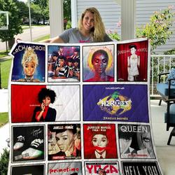 Janelle Mone Quilt Blanket and Home Decor