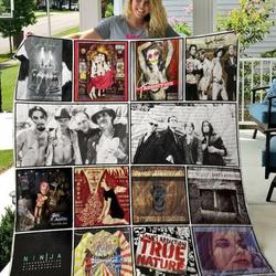 JaneS Addiction Quilt Blanket  Limited Quilt Blanket and Home Decor