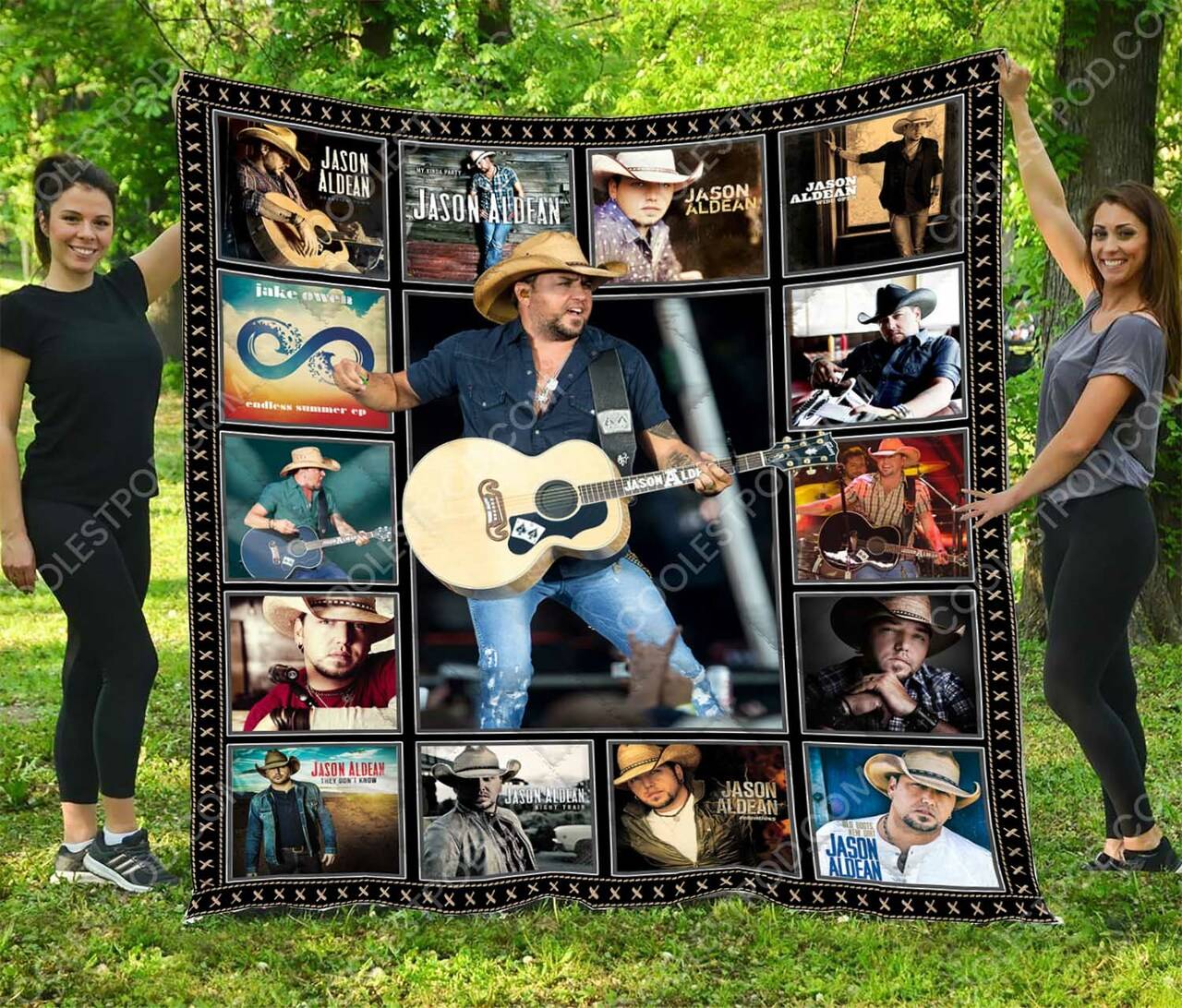 Jason Aldean H89 - Quilt and Home Decor