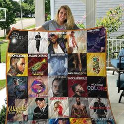 Jason Derulo Albums Quilt Blanket For Fans Ver 25 and Home Decor