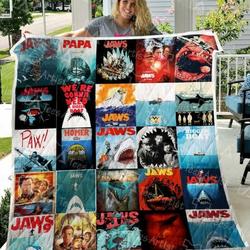 Jaws Quilt Blanket M110635  Quilt and Home Decor