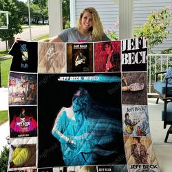Jeff Beck Quilt Blanket 0828 and Home Decor