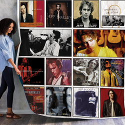 Jeff Buckley Albums Quilt Blanket Ver14 and Home Decor
