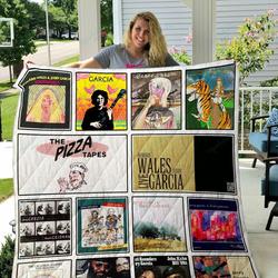 Jerry Garcia Quilt Blanket and Home Decor