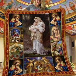Jesus 01 Jesus 0612 Quilt Blanket Christmas Christmas Gifts Merry Christmas Holiday Gifts Gift Dhc03011762Dd and Home Decor