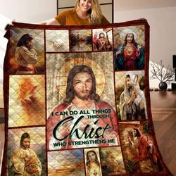Jesus 3D Customized Quilt Kik TUH42079 PLEN2407 and Home Decor