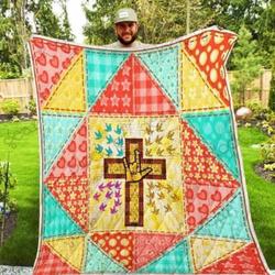 Jesus In Mind IM10 3D Customized Quilt and Home Decor